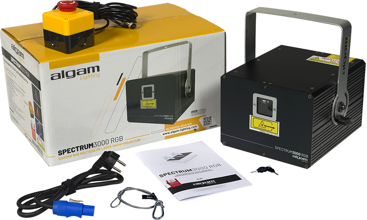 Algam Lighting Spectrum 3000rgb - Laser - Variation 4
