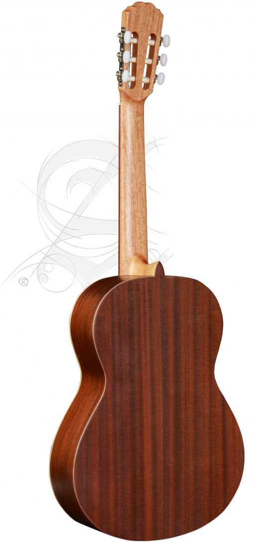 Alhambra 1 C Ht Hybrid Terra Ez Fishman 4/4 Cedre Sapele Rw +housse - Natural - Guitare Classique Format 4/4 - Variation 1