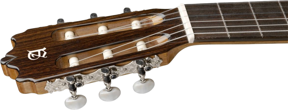 Alhambra 3c Cadete 3/4  Shsc Cedre Acajou Rw - Natural - Guitare Classique Format 3/4 - Variation 4