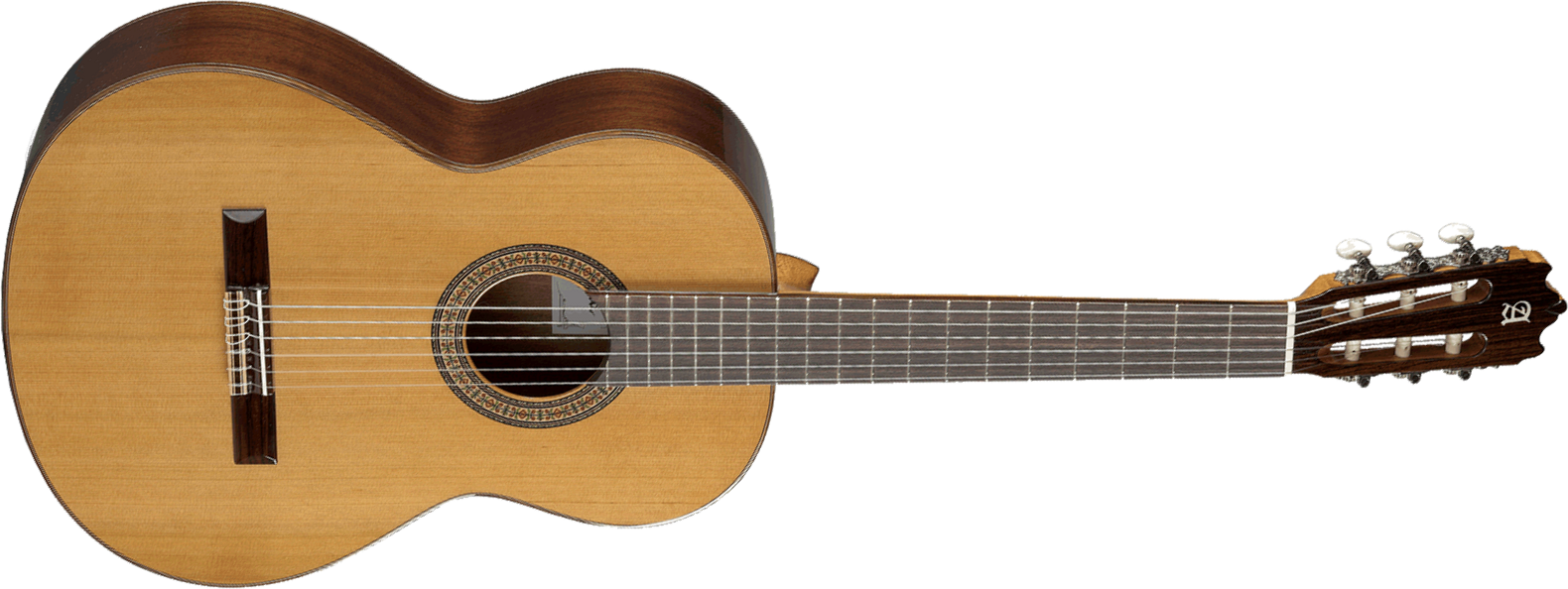 Alhambra 3c Cedre Sapele Rw - Natural - Guitare Classique Format 4/4 - Main picture