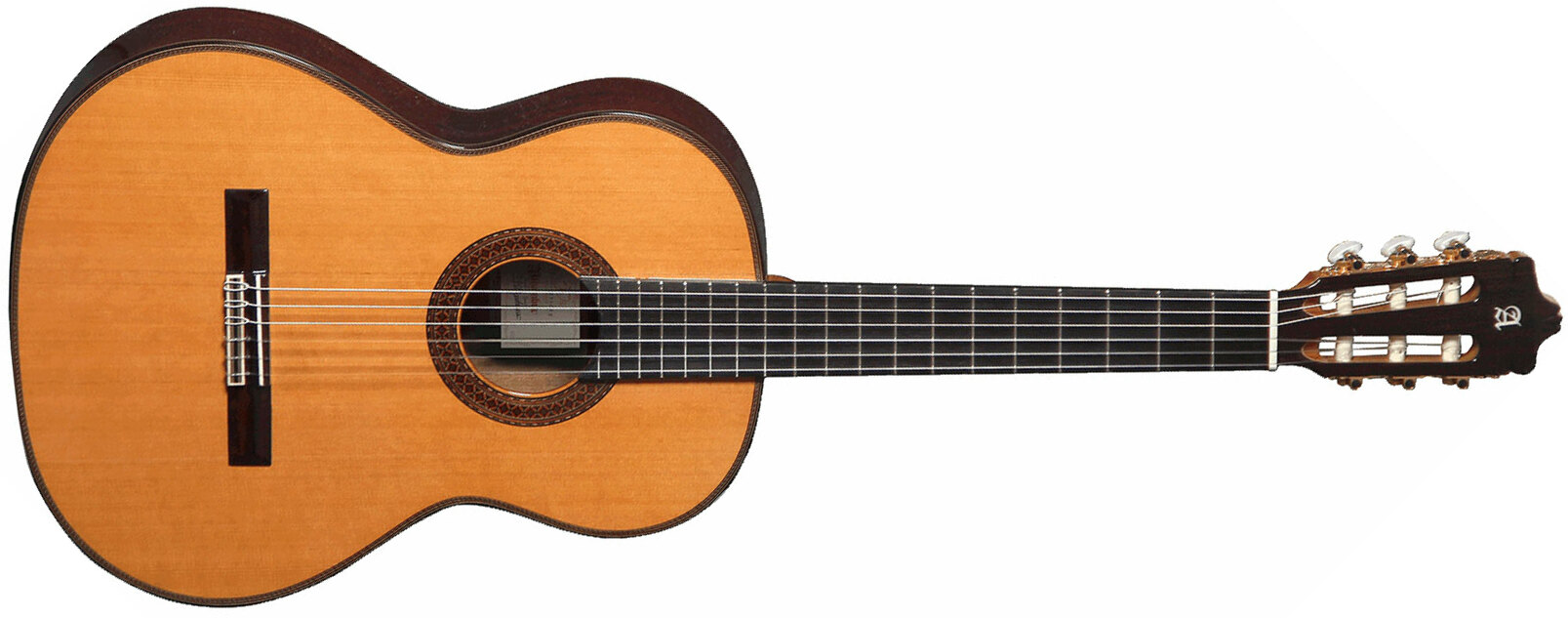 Alhambra 7 C Classic 4/4 Cedre Sapele Eb - Natural - Guitare Classique Format 4/4 - Main picture