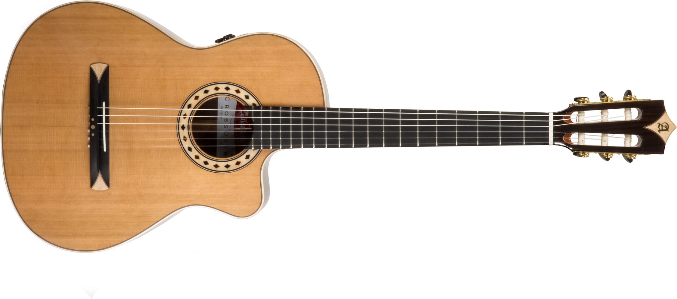 Alhambra Cs-3 Cw E8 Cross-over Cedre Palissandre Eb - Natural - Guitare Classique Format 4/4 - Main picture