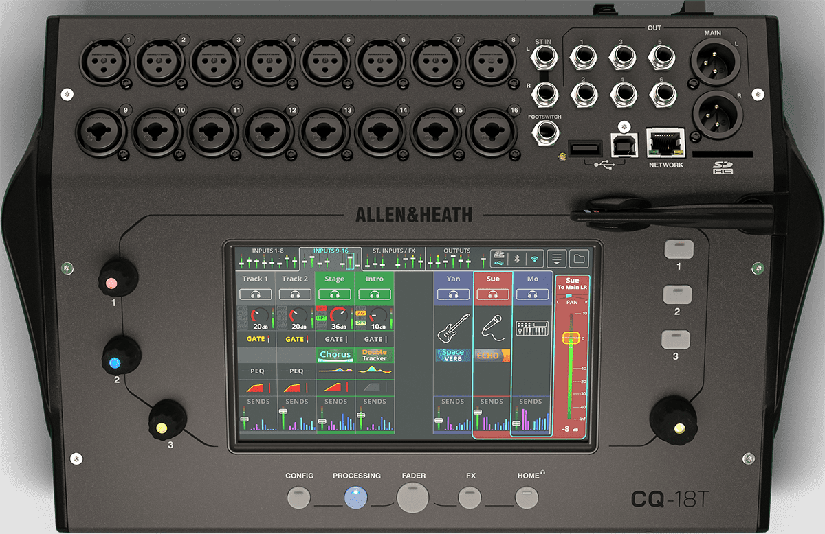 Allen & Heath Cq-18t - Table De Mixage NumÉrique - Variation 1