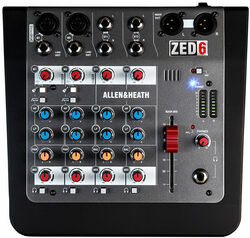 Table de mixage analogique Allen & heath ZED-6