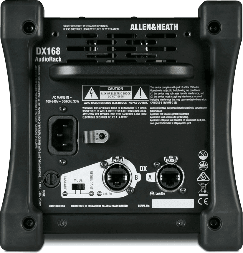 Allen & Heath Dx 168 - Carte Extension Table De Mixage - Variation 1