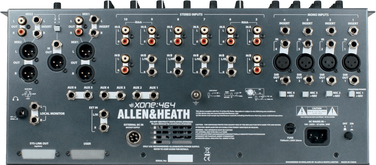 Allen & Heath Xone 3 464 - Table De Mixage Dj - Variation 2