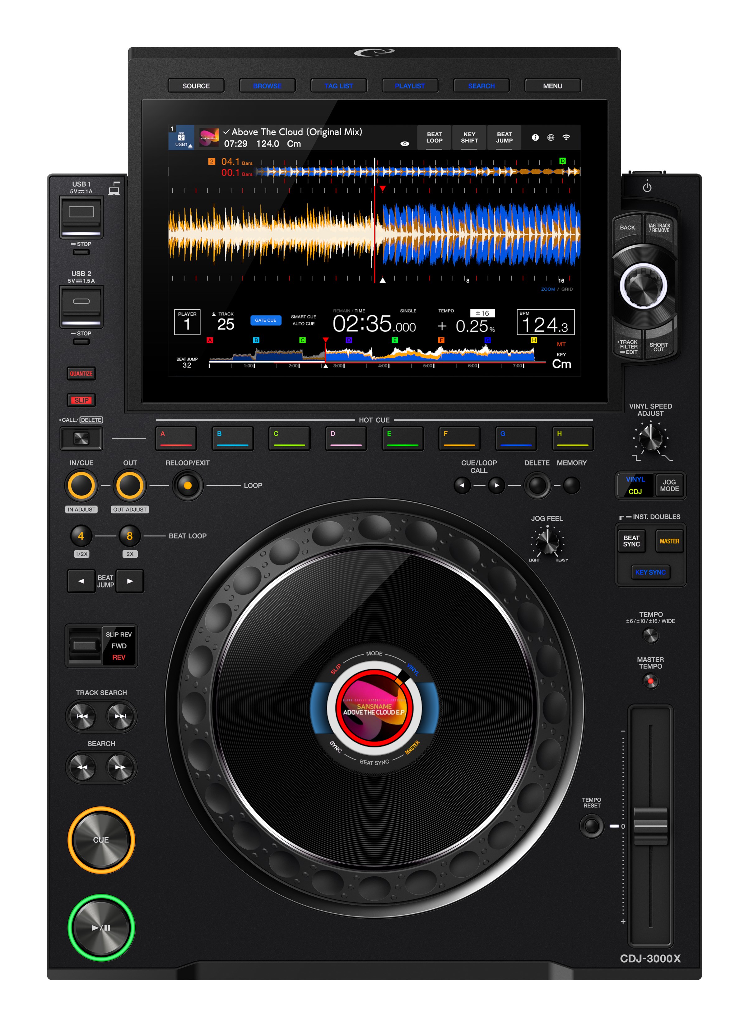 Alphatheta Cdj-3000x - ContrÔleur Dj Autonome - Variation 2