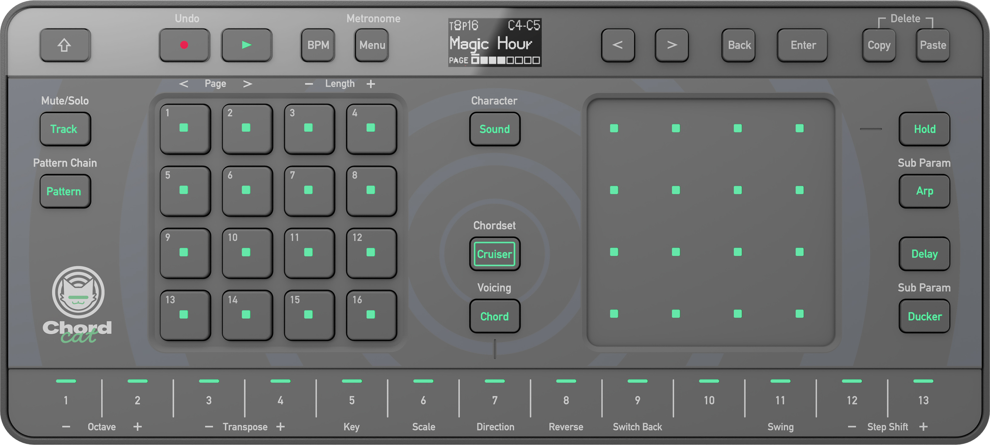 Alphatheta Chordcat - Sampleur / Groovebox - Main picture