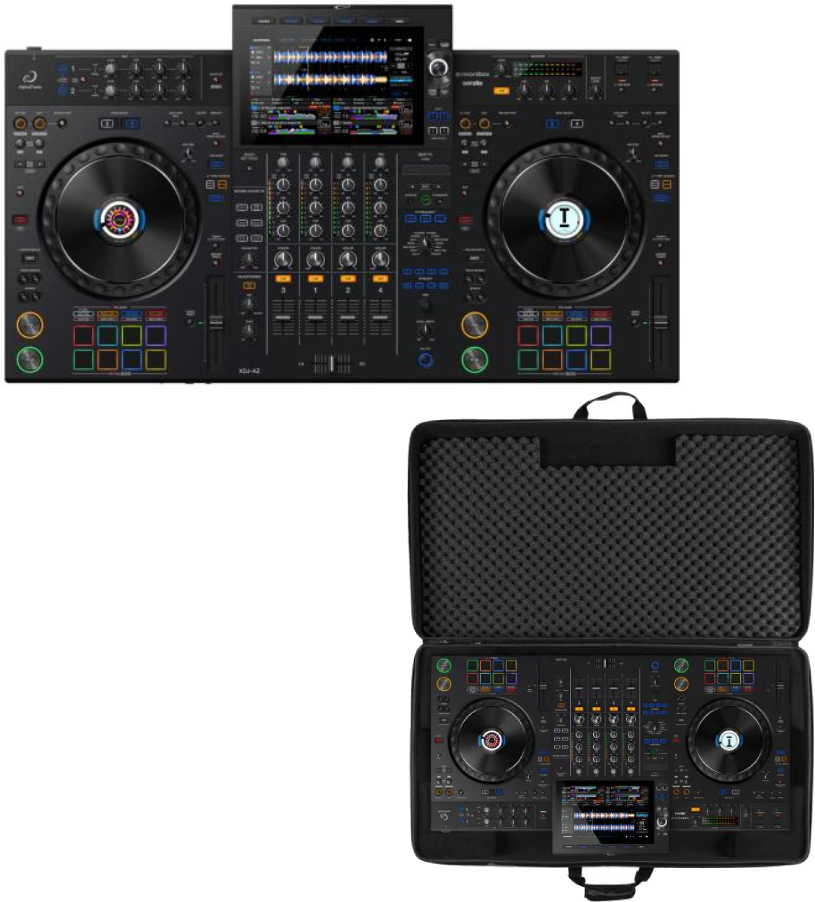 Alphatheta Pioneer Dj Xdj-az  + U 8330 Bl - Pack Dj Avec Housse/flight/decksaver - Main picture