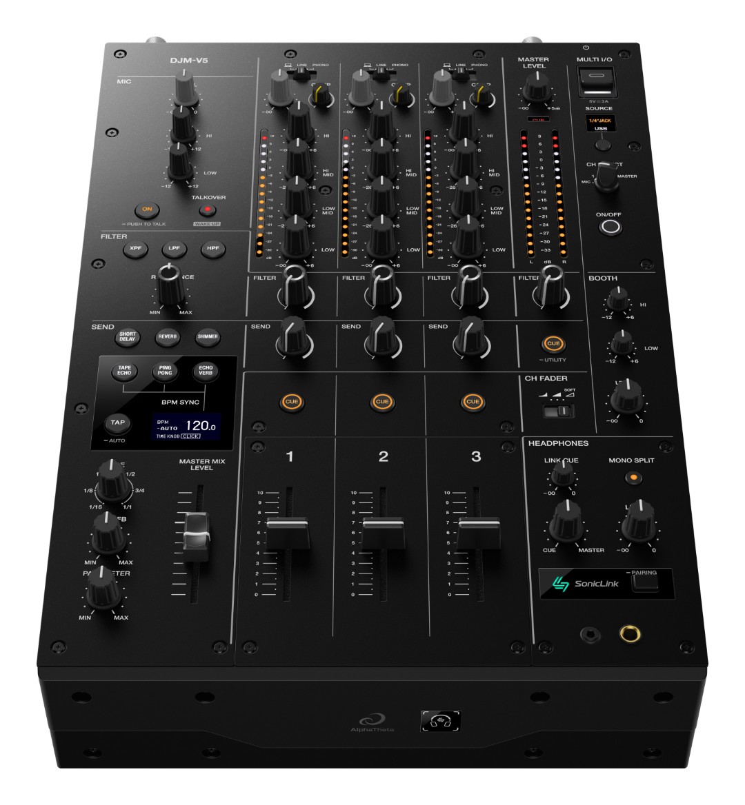 Alphatheta Djm-v5 - Table De Mixage Dj - Variation 1