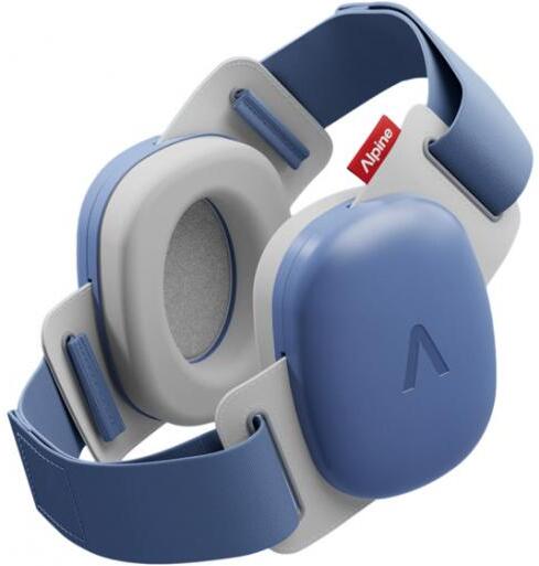 Alpine Casque Muffy Baby Denim Blue - Protection Auditive - Main picture