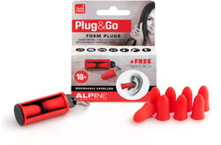 Protection auditive Alpine Plug And Go Rouge
