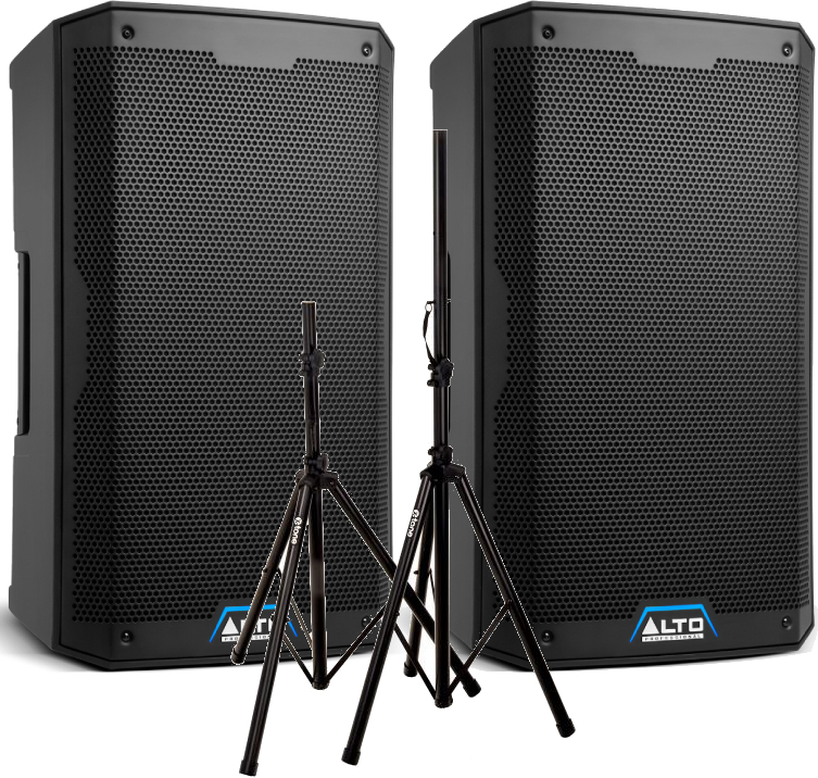 Alto Ts 410  + Xh 6310 Pied Enceinte Paire + Sac - Pack Sonorisation - Main picture