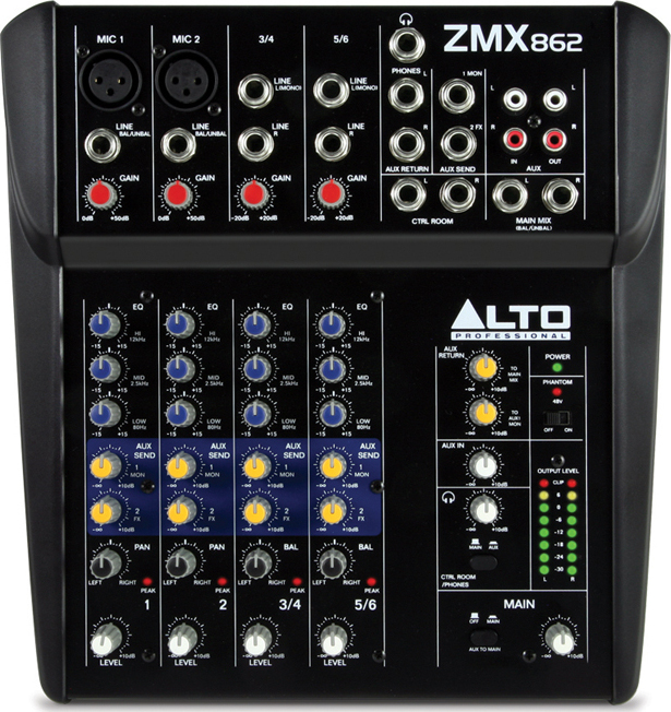 Alto Zmx862 - Table De Mixage Analogique - Main picture