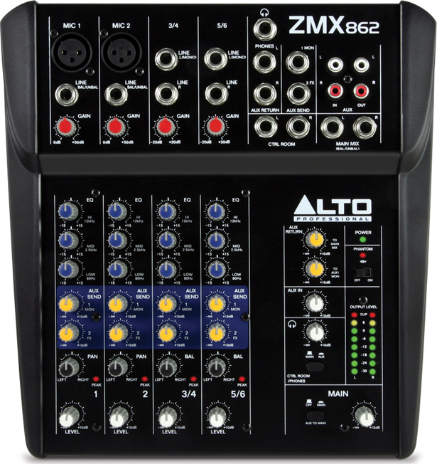 Alto Zmx862 - Table De Mixage Analogique - Main picture
