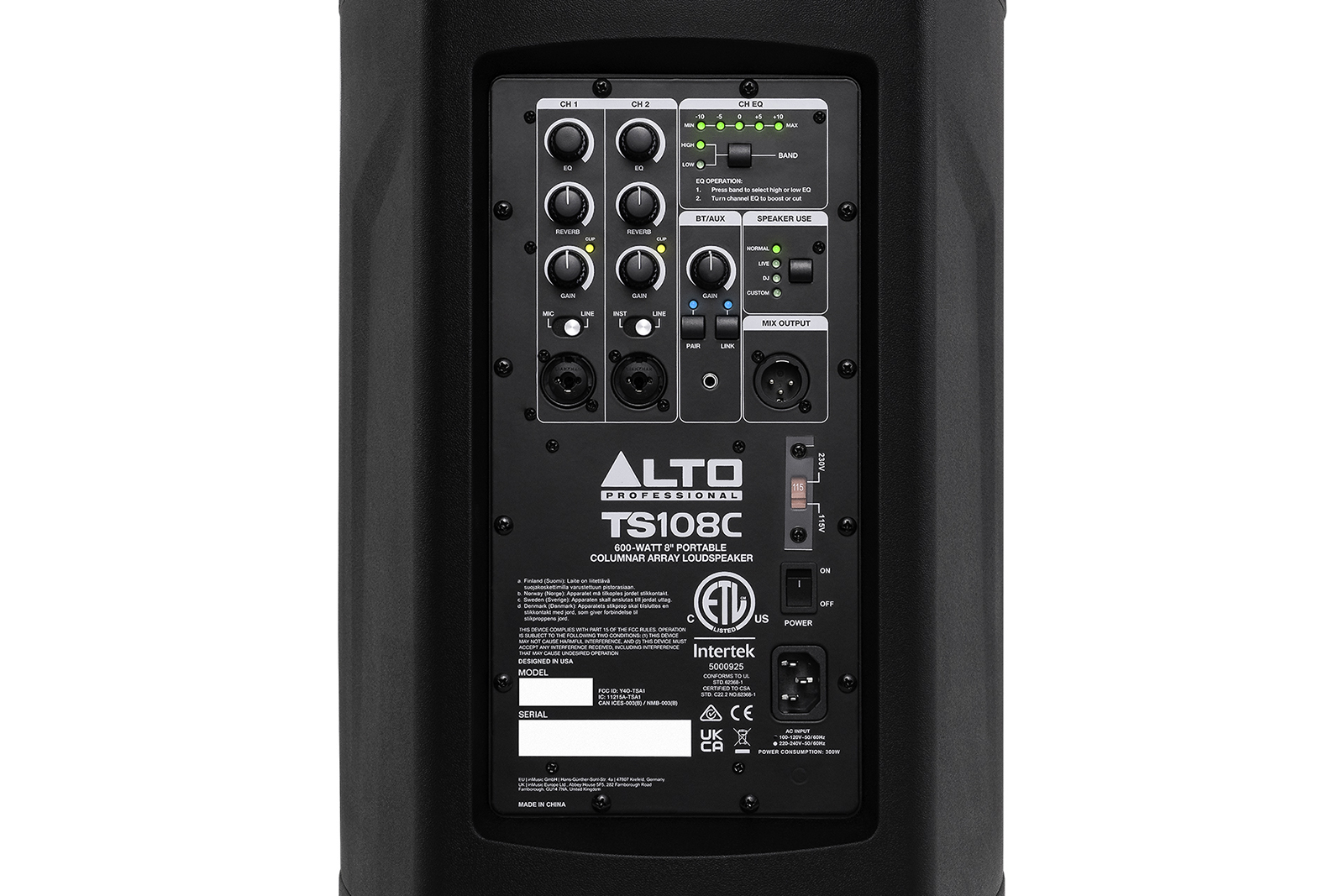 Alto Ts 108c - Systemes Colonnes - Variation 4