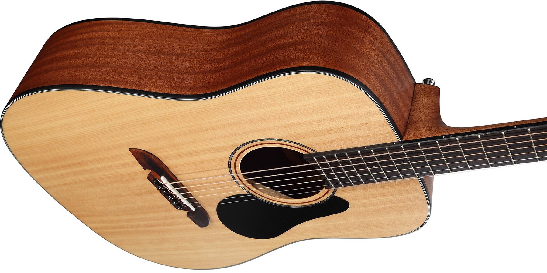 Alvarez Ad30 Artist Dreadnought Epicea Acajou Tec - Natural Semi Gloss - Guitare Acoustique - Variation 3