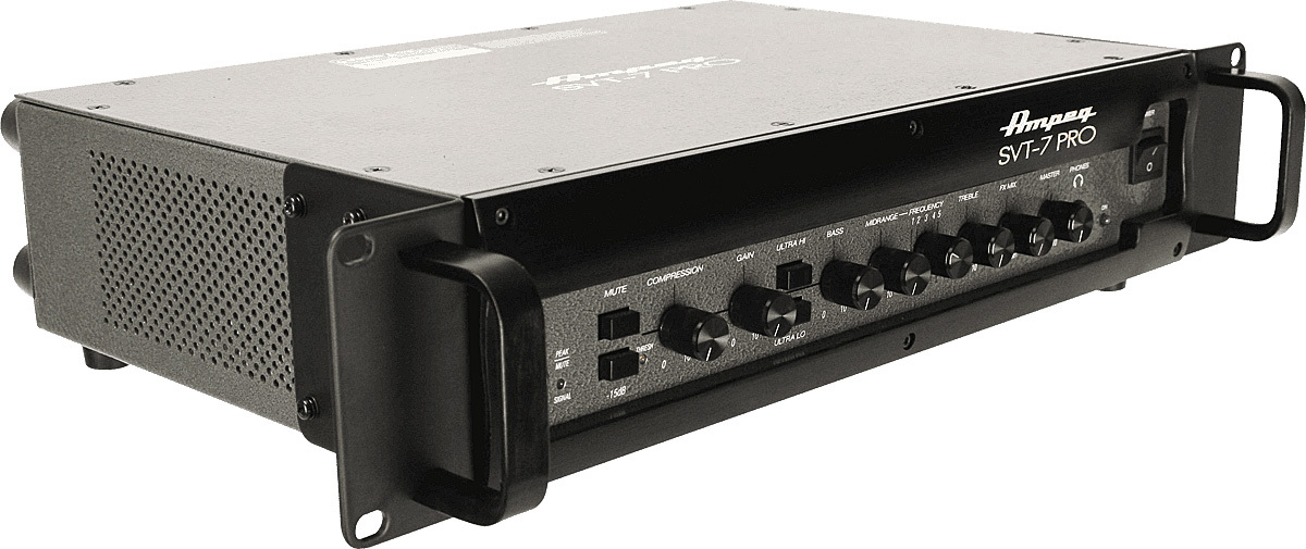 Ampeg Svt7-pro Head 1000w 4 Ohms Black - Pro Series - TÊte Ampli Basse - Main picture