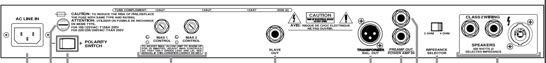 Ampeg Heritage Svt-cl Head Usa 300w - Heritage Series - TÊte Ampli Basse - Variation 3