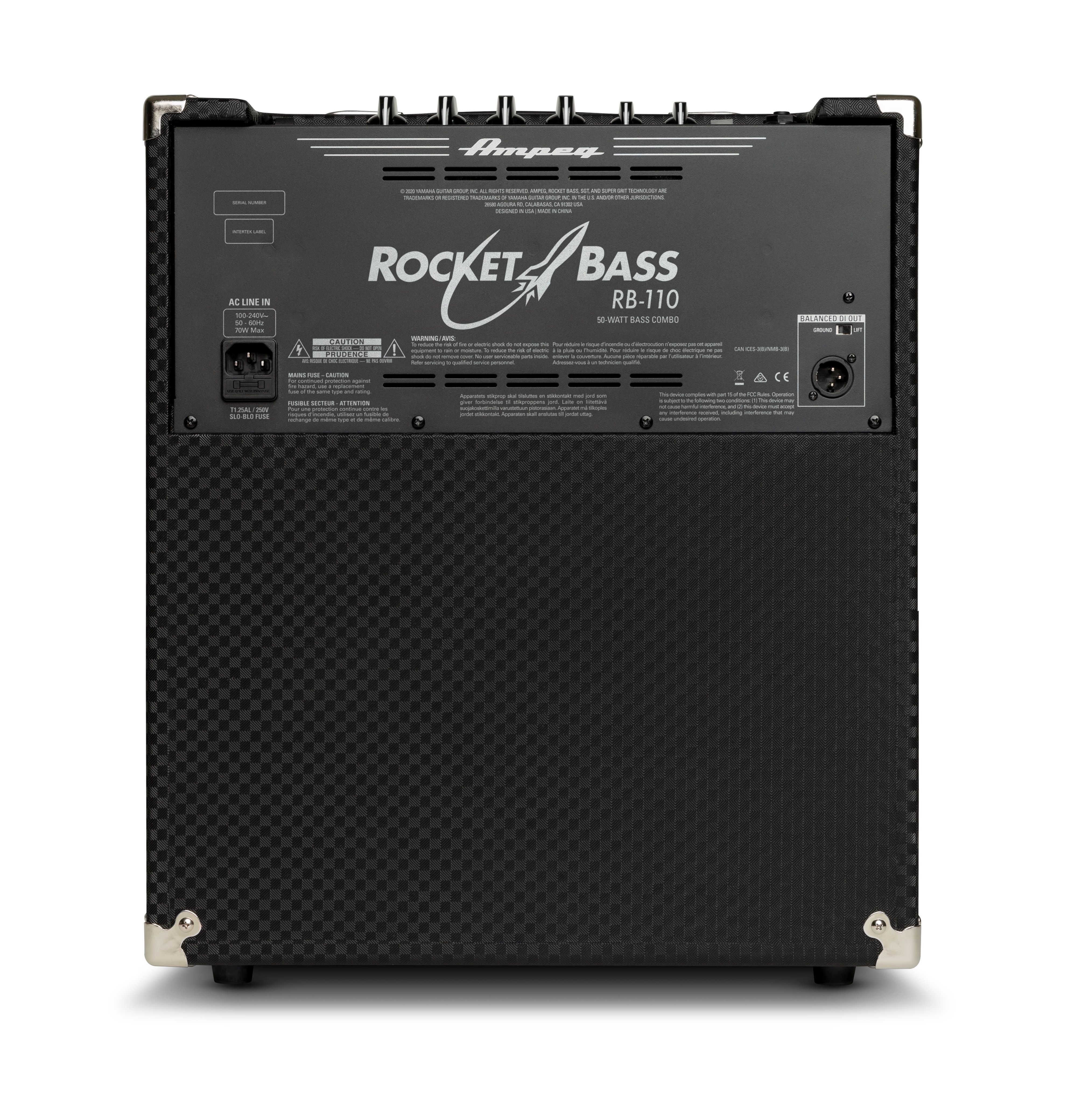 Ampeg Rocket Bass Combo 50w 1x10 - Combo Ampli Basse - Variation 1