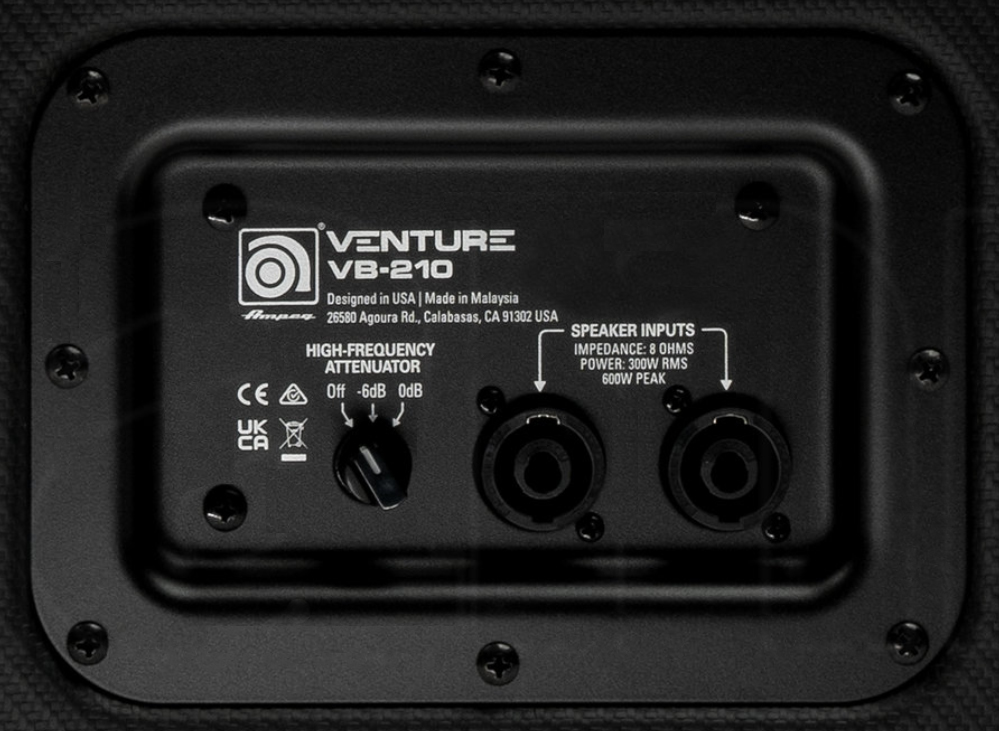 Ampeg Venture Vb210 Bass Cab 2x10 300w 8-ohms - Baffle Ampli Basse - Variation 2