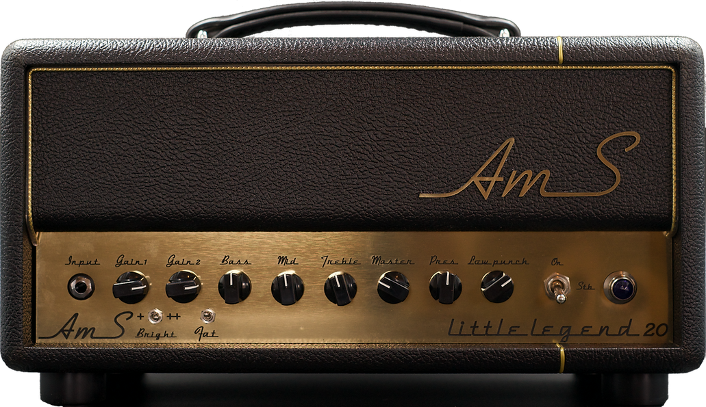 Ams Amplifiers Little Legend 20 Head 20w + Cab 1x12 V30-ob Black - Ampli Guitare Électrique Stack - Variation 1