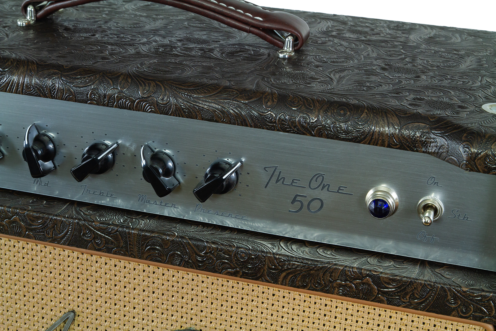 Ams Amplifiers The One 50 Head Custom Brown Custom Cowboy - Ampli Guitare Électrique TÊte / PÉdale - Variation 2