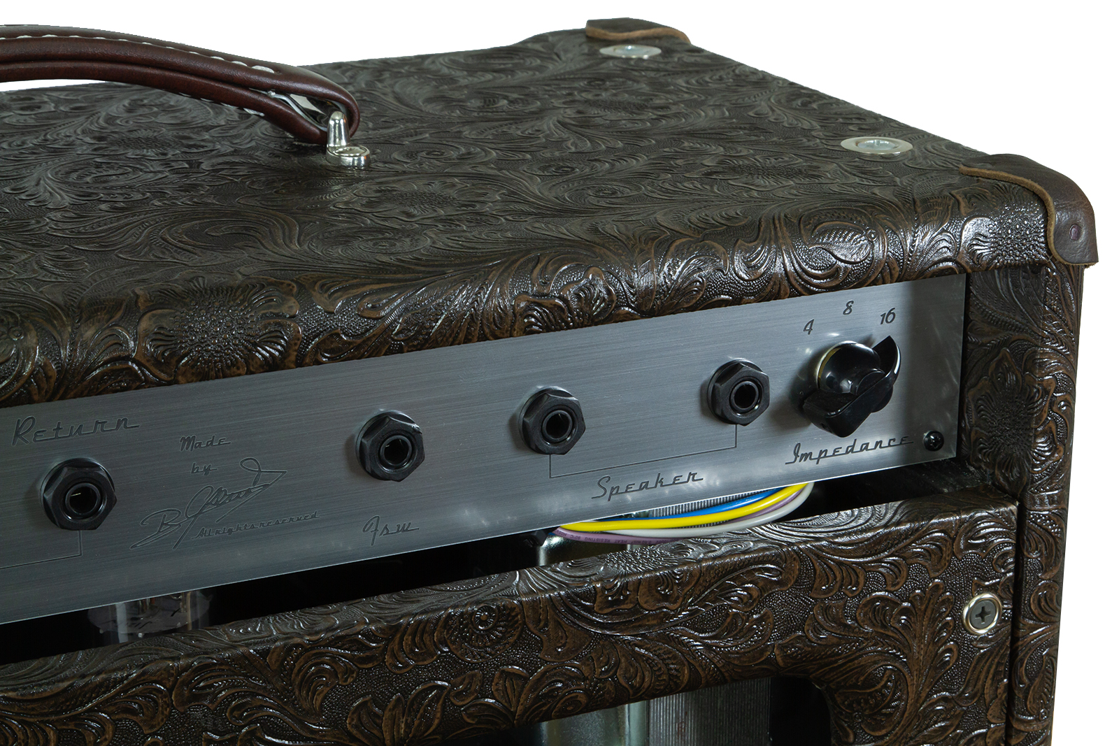 Ams Amplifiers The One 50 Head Custom Brown Custom Cowboy - Ampli Guitare Électrique TÊte / PÉdale - Variation 4