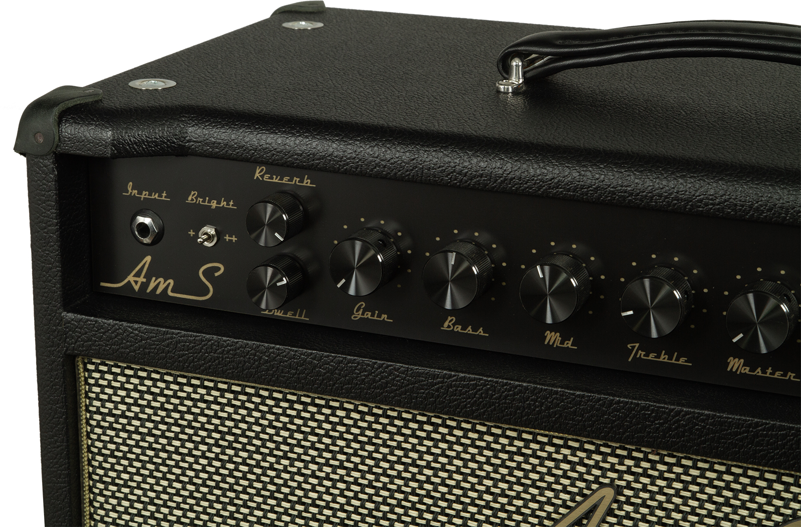 Ams Amplifiers The One 50 Spring Reverb 1x12 Combo 50w 6l6 Black - Ampli Guitare Électrique Combo - Variation 3