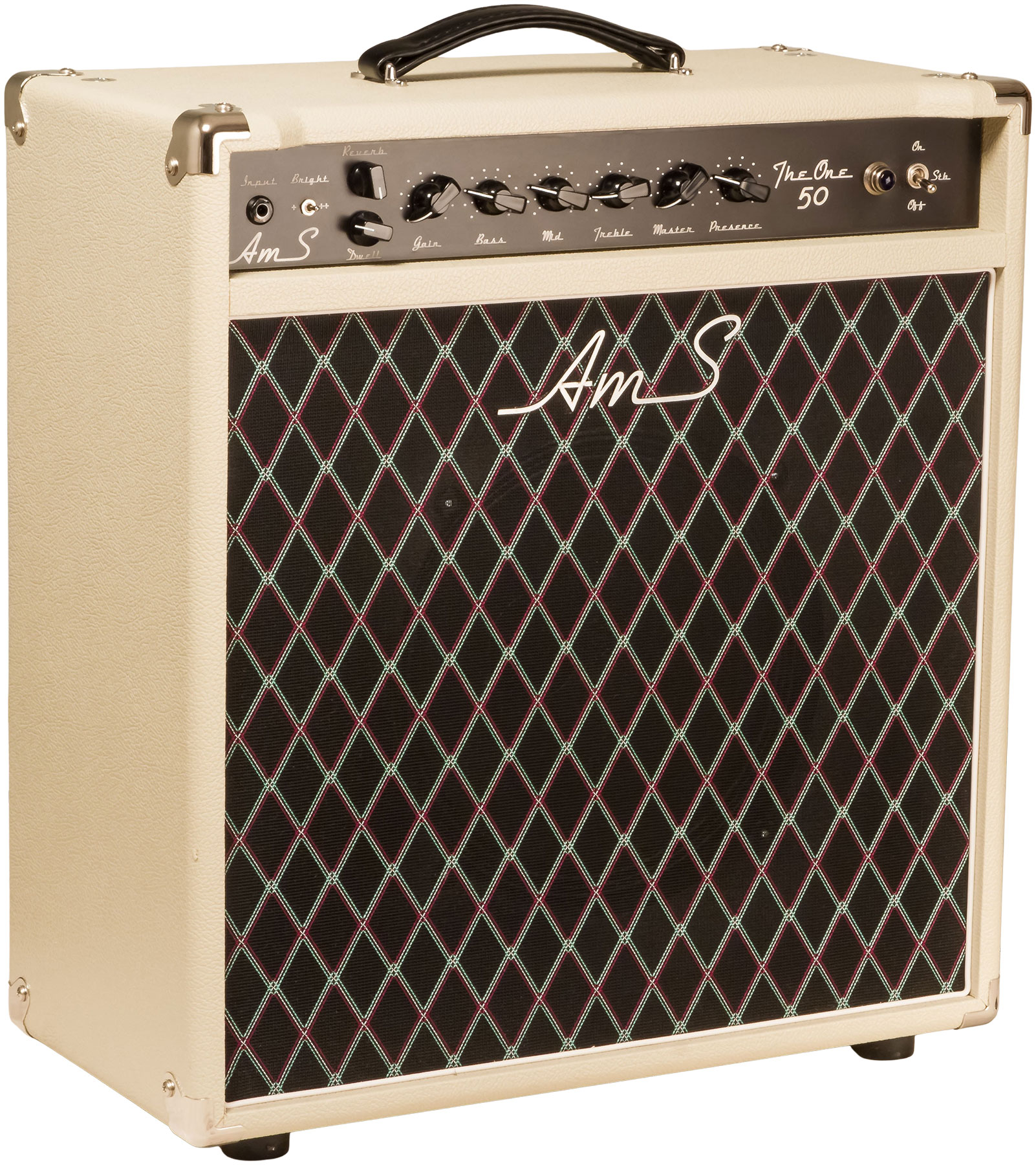 Ams Amplifiers The One 50 Spring Reverb 1x12 Combo 50w 6l6 Deltenre - Ampli Guitare Électrique Combo - Variation 4