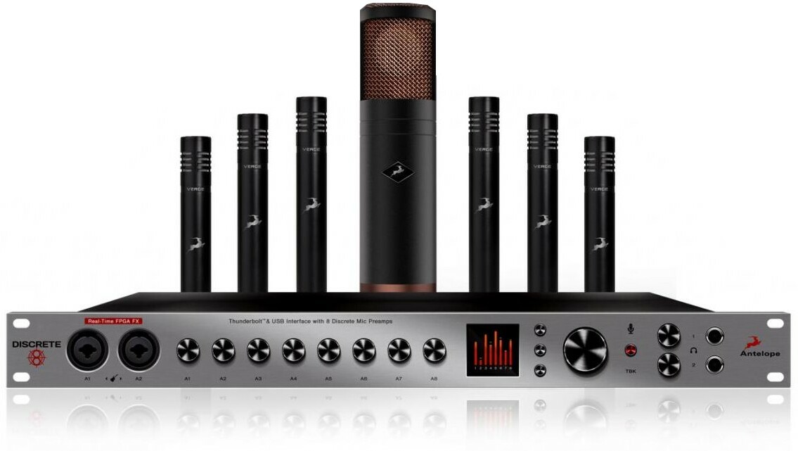 Antelope Audio Discrete 8 Edge & Verge Bundle - Pack Home Studio - Main picture