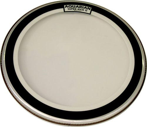 Aquarian 22 Super Kick Ii Clear Drumhead - 22 Pouces - Peau Grosse Caisse - Main picture