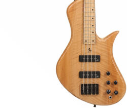 Basse électrique solid body Aquilina Shelby 4 Custom (#01854) - Natural