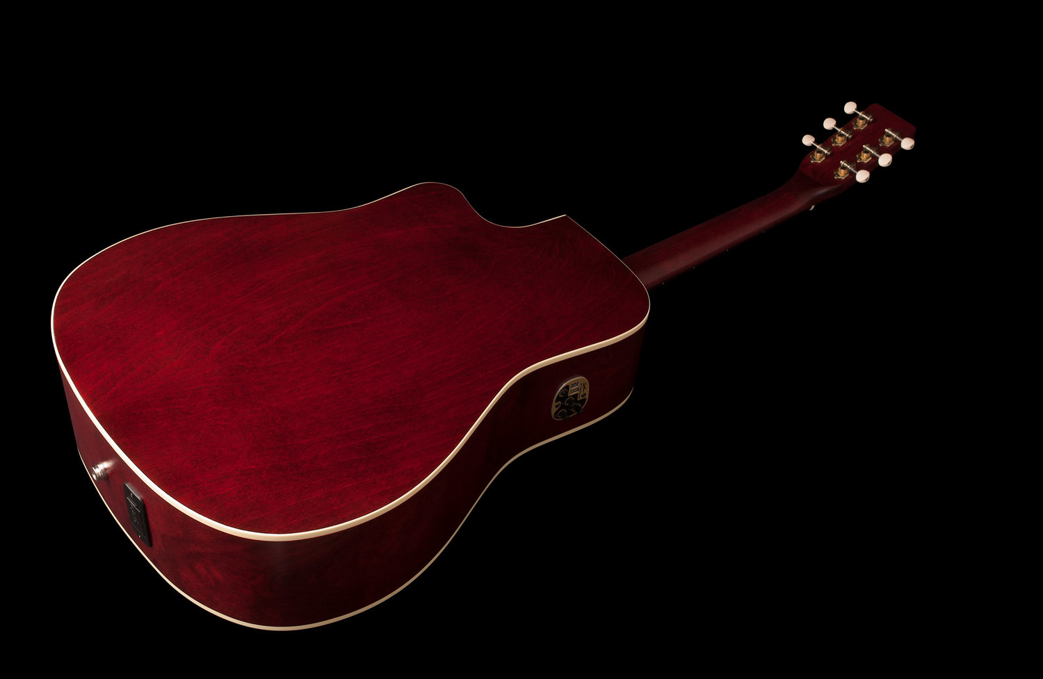 Art Et Lutherie Americana Dreadnought Cw Qit - Tennessee Red - Guitare Acoustique - Variation 2