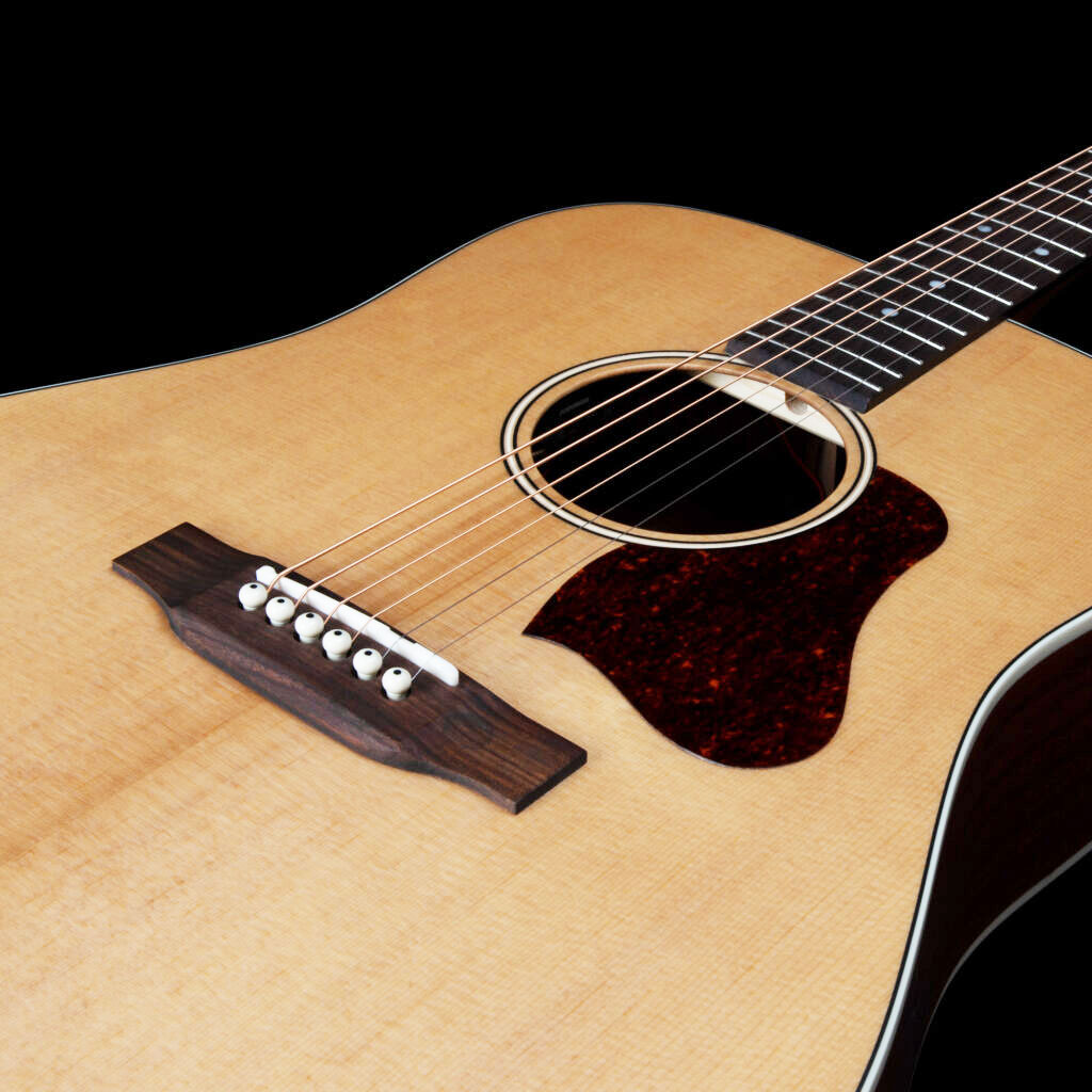 Art Et Lutherie Americana Eq Dreadnought Epicea Acajou Pf - Natural Semi Gloss - Guitare Electro Acoustique - Variation 2