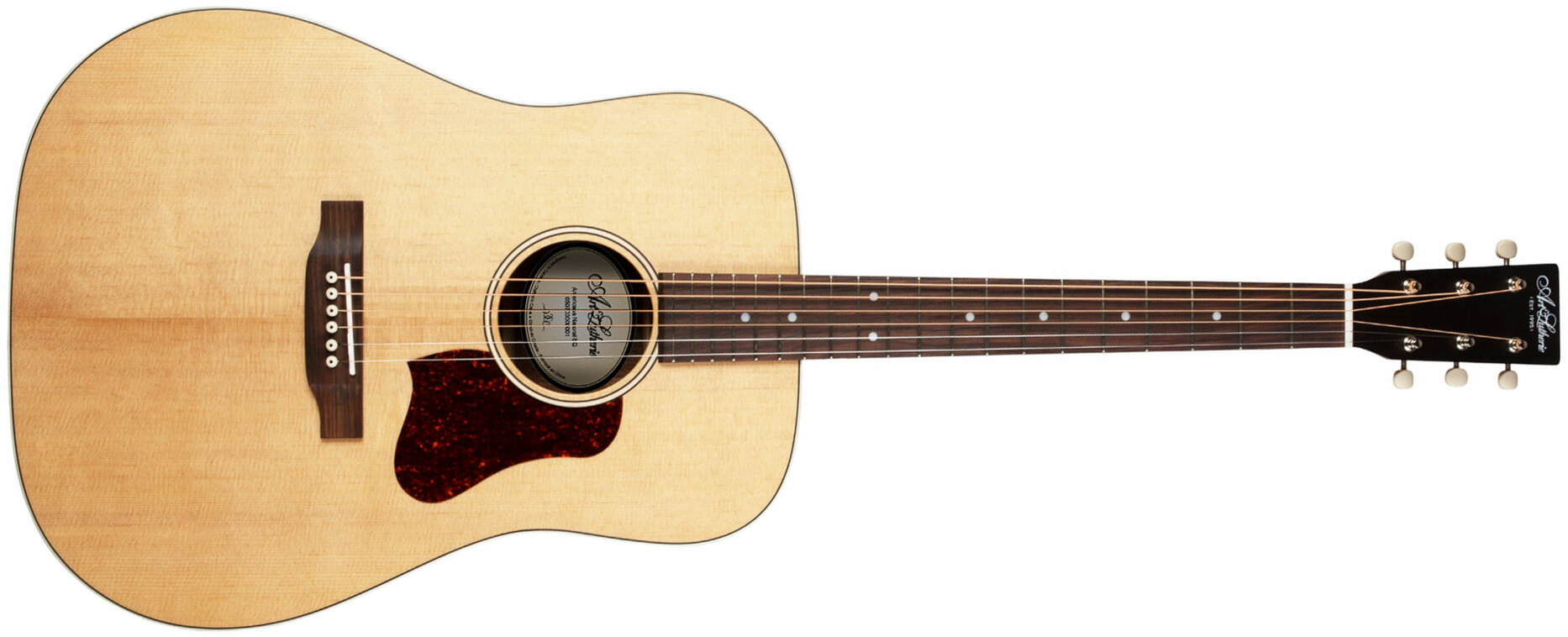 Art Et Lutherie Americana Eq Dreadnought Epicea Acajou Pf - Natural Semi Gloss - Guitare Electro Acoustique - Main picture