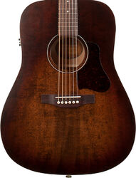 Guitare folk Art et lutherie Americana Presys II - Bourbon burst