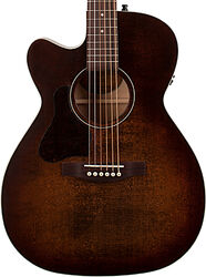 Guitare folk gaucher Art et lutherie Legacy CW Presys II LH - Bourbon burst