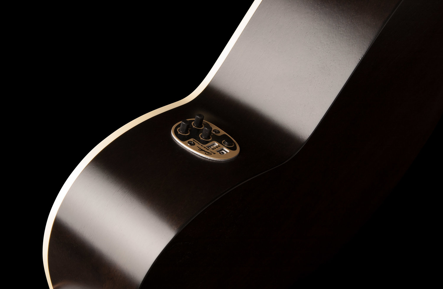 Art Et Lutherie Legacy Concert Hall Qit - Faded Black - Guitare Electro Acoustique - Variation 4