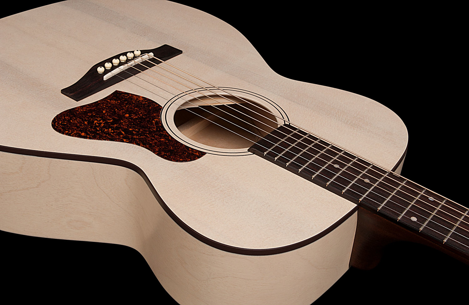 Art Et Lutherie Legacy Concert Hall Epicea Merisier - Faded Cream - Guitare Acoustique - Variation 3