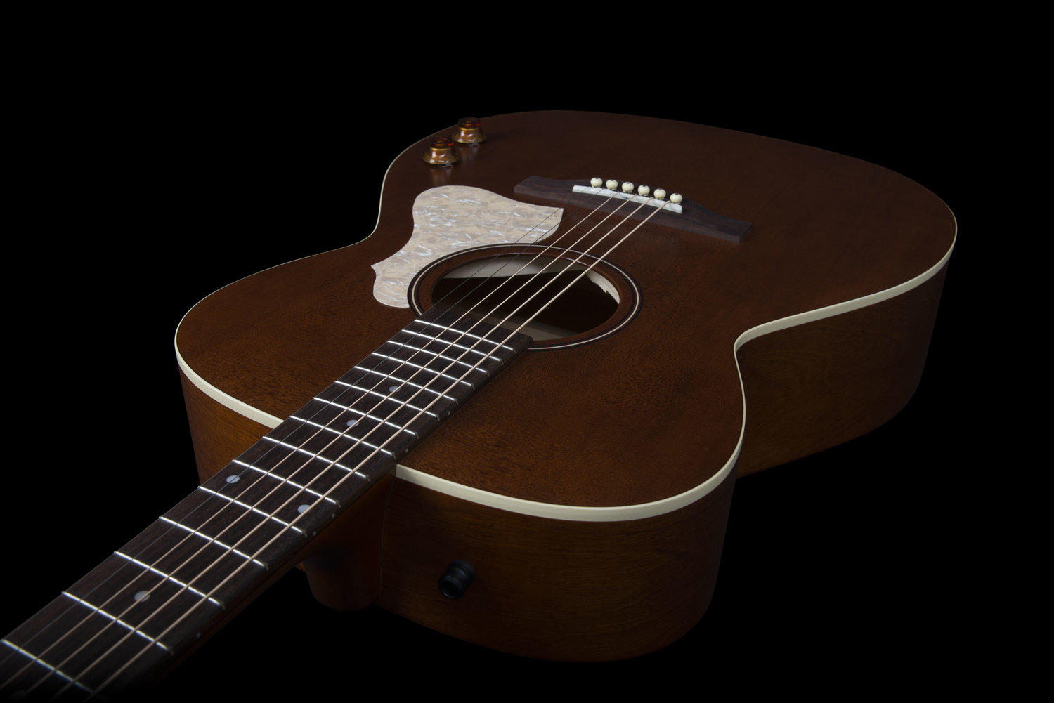 Art Et Lutherie Legacy Concert Hall Q-discrete Epicea Merisier Rw - Havana Brown Sg - Guitare Electro Acoustique - Variation 5