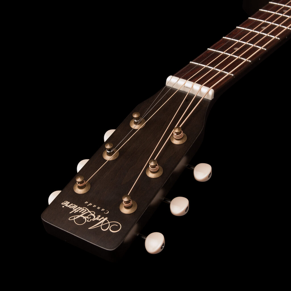 Art Et Lutherie Legacy Cw Presys Ii Concert Hall Cedre Merisier Rw - Faded Black - Guitare Electro Acoustique - Variation 5