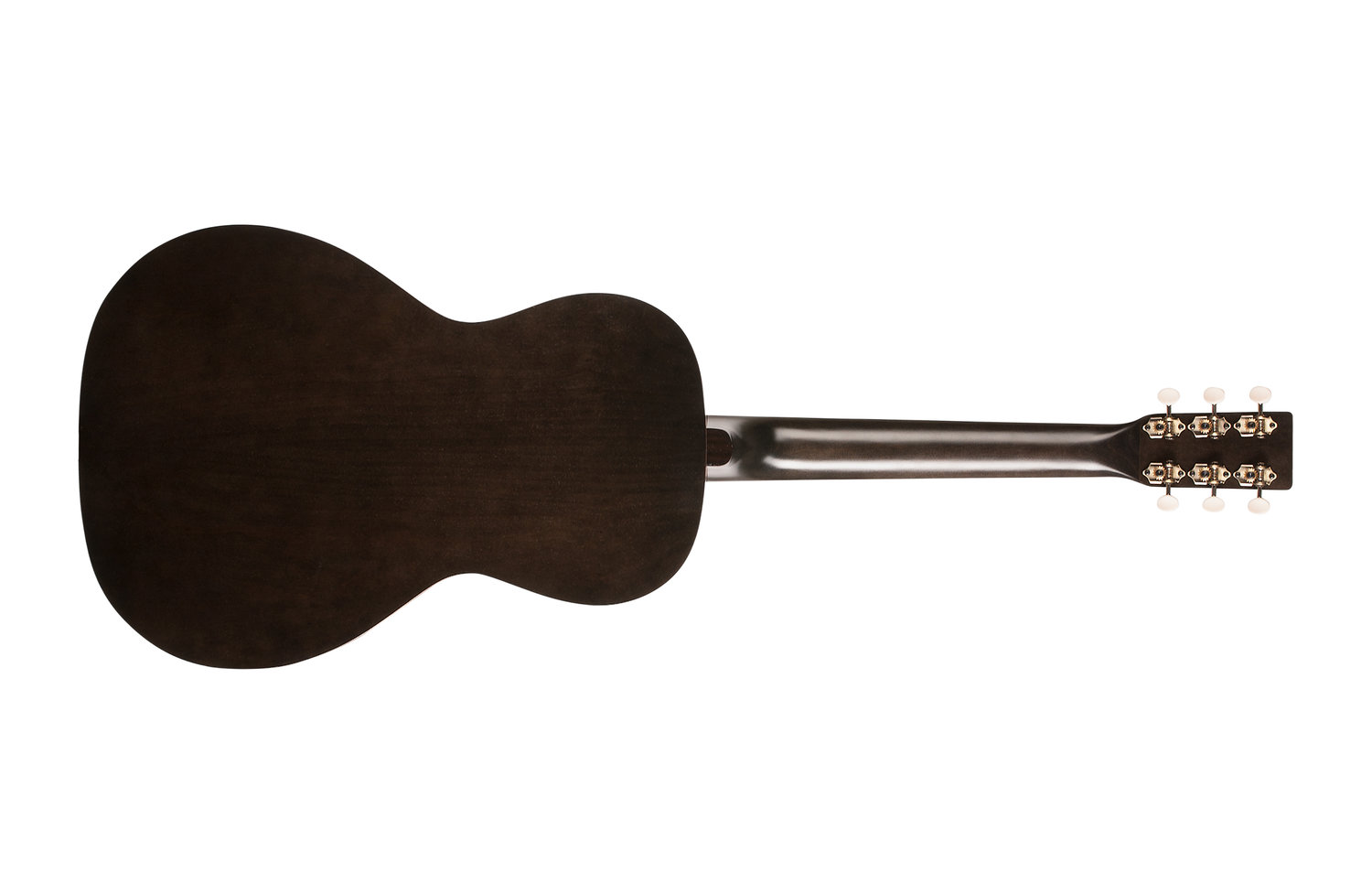 Art Et Lutherie Roadhouse Parlor Epicea Merisier - Faded Black - Guitare Acoustique - Variation 1