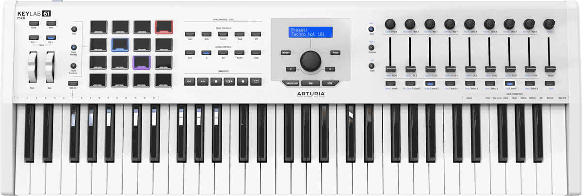 Arturia Keylab Mkii 61 Wh - Clavier MaÎtre - Main picture