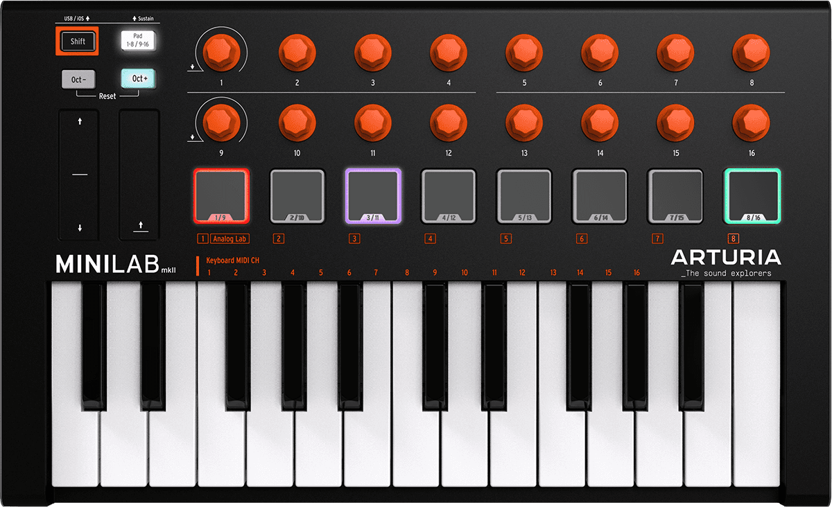 Arturia Minilab Mk2-ob - Clavier MaÎtre - Main picture