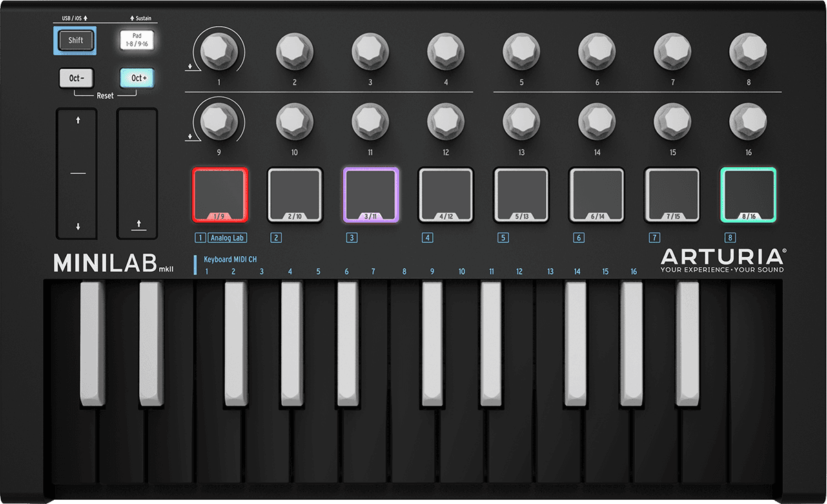 Arturia Minilab Mkii Inverted Edition - Clavier MaÎtre - Main picture