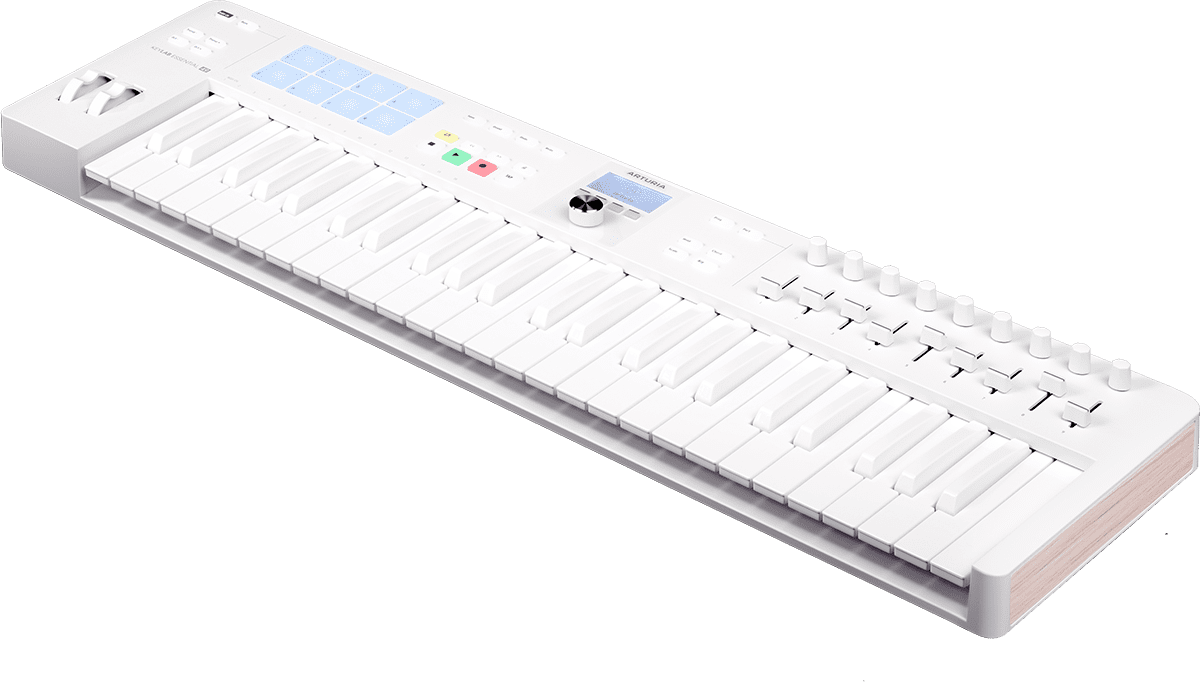 Arturia Keylab Essential 49 Mk3 Alpine White - Clavier MaÎtre - Variation 2