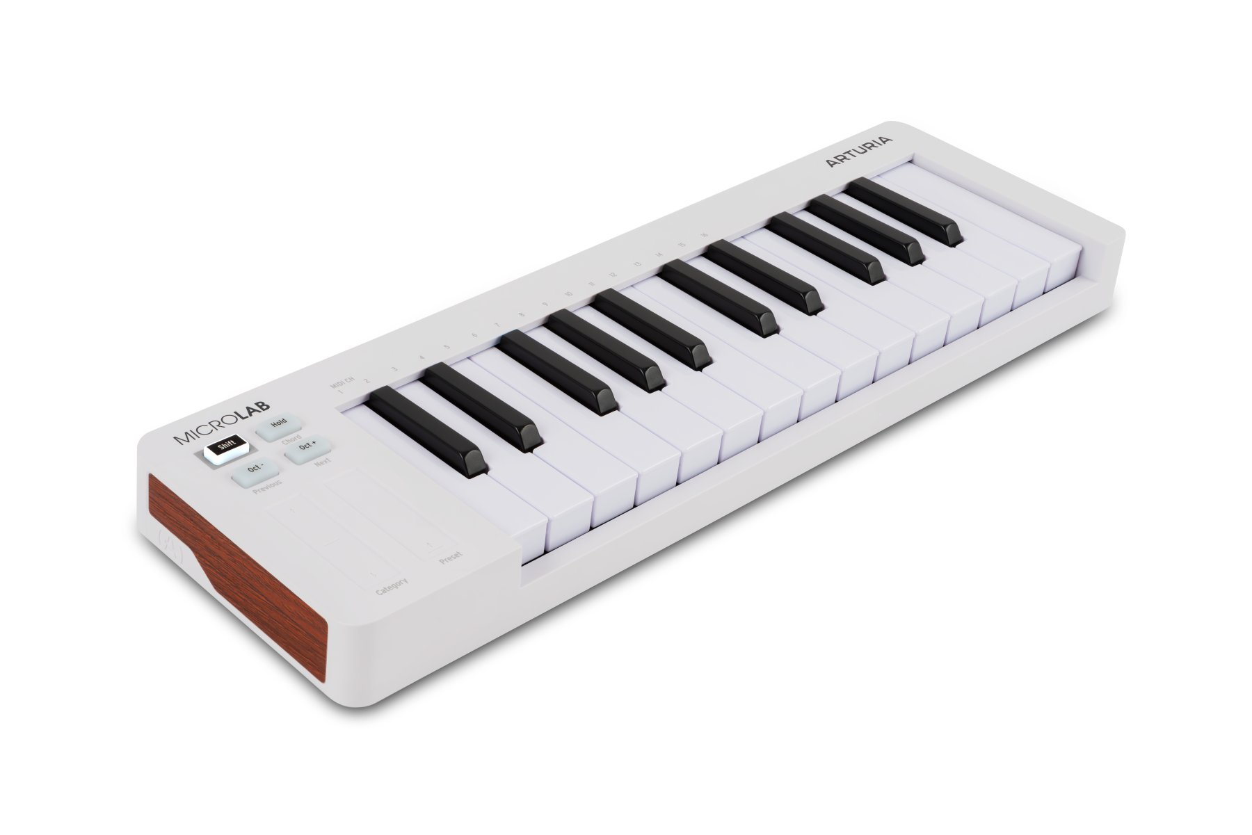 Arturia Microlab Mk3 Blanc - Clavier MaÎtre - Variation 1