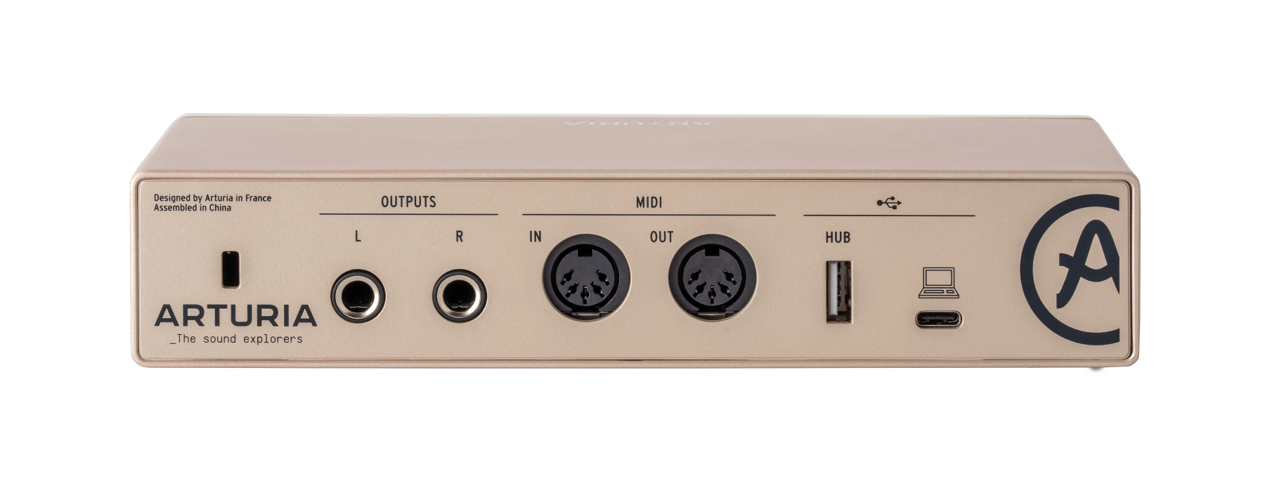Arturia Minifuse 2 Champagne - Carte Son Usb - Variation 2