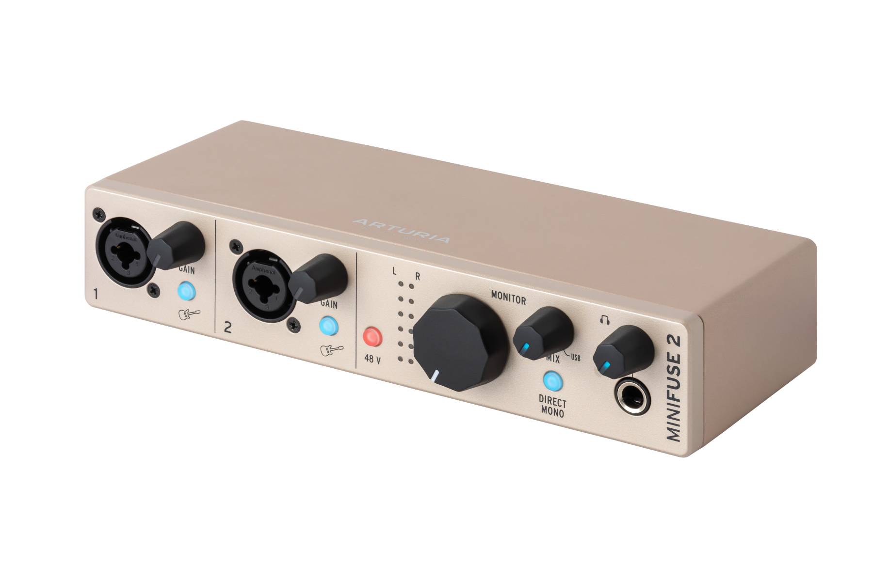 Arturia Minifuse 2 Champagne - Carte Son Usb - Variation 1